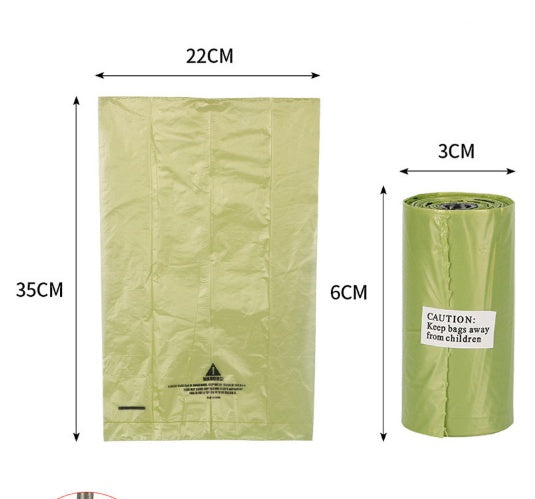 KFX-2339517 Portable Pet Waste Bags - Eco-Friendly EPI Material, 22x35cm, Convenient Disposal Solution