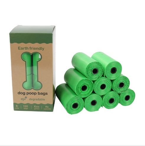 KFX-2339517 Portable Pet Waste Bags - Eco-Friendly EPI Material, 22x35cm, Convenient Disposal Solution
