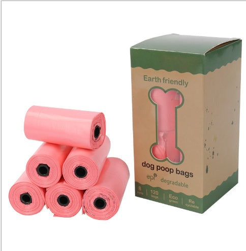 KFX-2339517 Portable Pet Waste Bags - Eco-Friendly EPI Material, 22x35cm, Convenient Disposal Solution