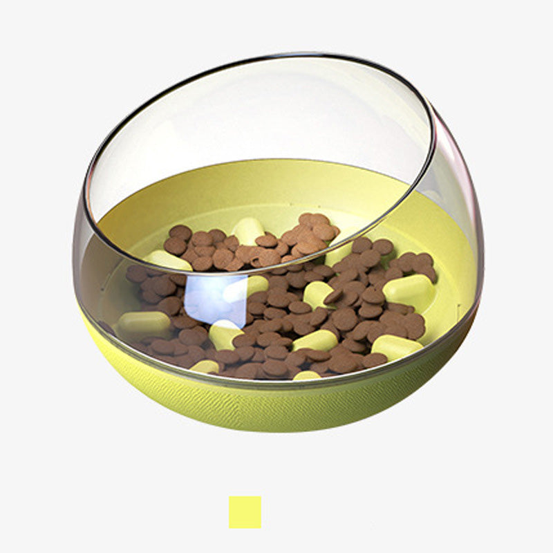 KFX-2343229 Slow Feed Space Capsule Dog Bowl for Healthy Chewing - Non-Slip Design