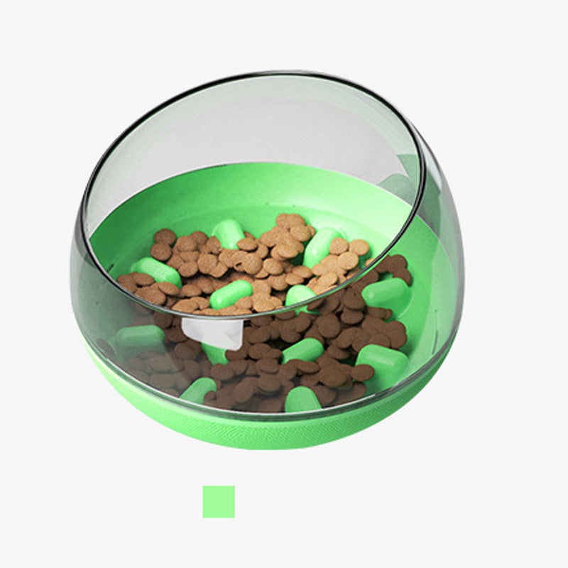 KFX-2343229 Slow Feed Space Capsule Dog Bowl for Healthy Chewing - Non-Slip Design