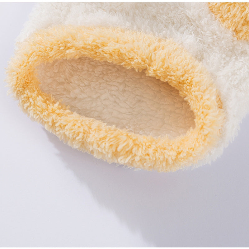 KFX-2347581 Cozy Two-Legged Fleece Coat for Small Dogs and Cats with Koala Patch