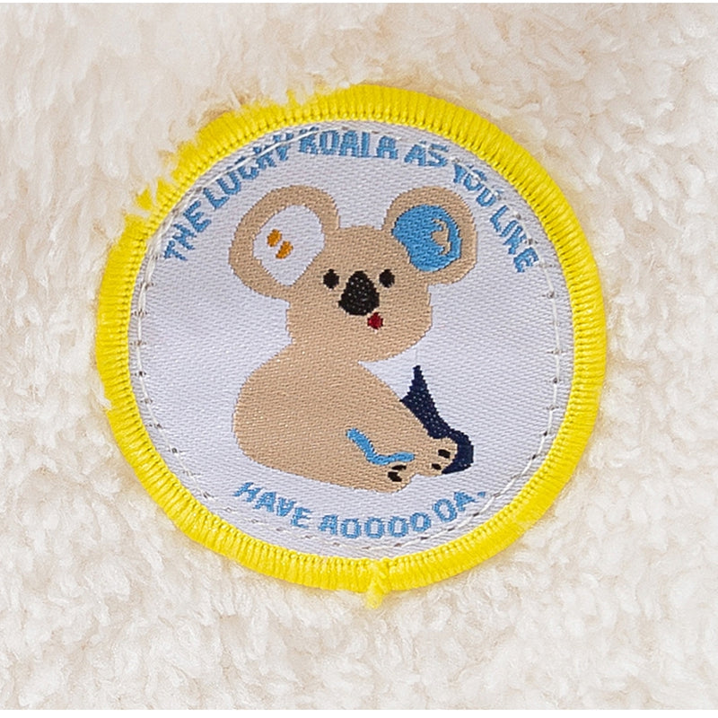 KFX-2347581 Cozy Two-Legged Fleece Coat for Small Dogs and Cats with Koala Patch