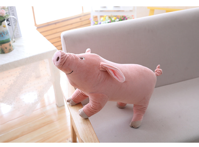 KFX-2349629 Sleeping Pig Plush Toy - Various Sizes Available
