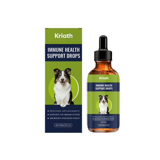 KFX-2354621 Dog Immune Health Support Drops with Olive Leaf, Echinacea, Cranberry & Oregano Extracts