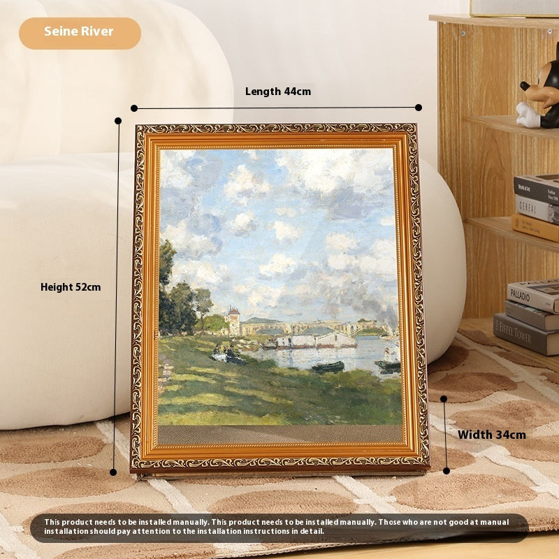 KFX-2354749 Retro Cat Scratch Board Toy with Unique Vintage Photo Frame Designs