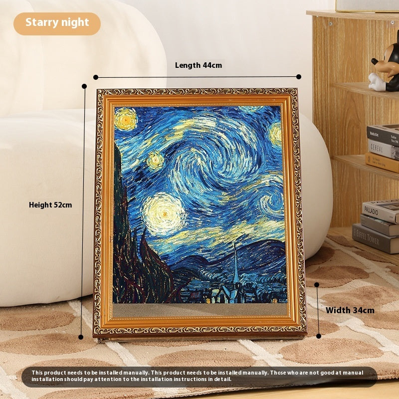 KFX-2354749 Retro Cat Scratch Board Toy with Unique Vintage Photo Frame Designs
