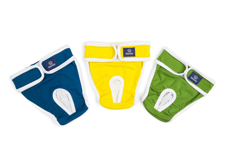 KFX-2355133 Pet Physiological Pants for Menstrual Care - Soft Cotton, Moisture-Wicking, Various Sizes Available