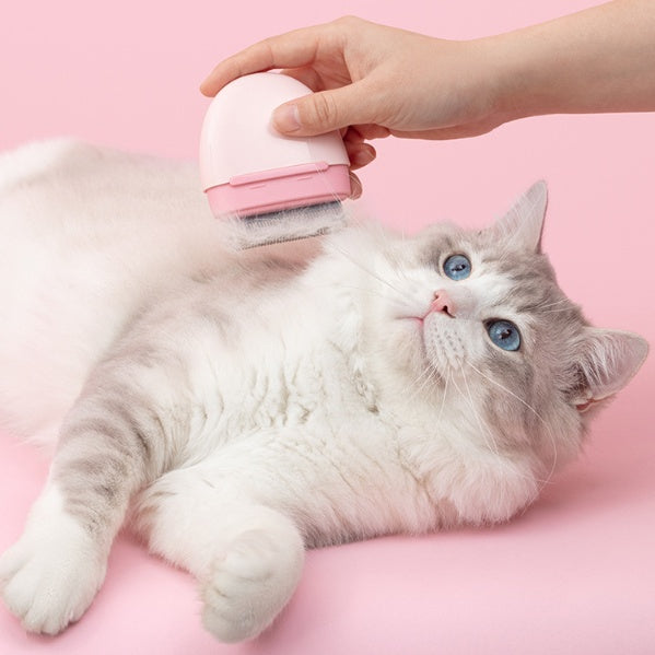 KFX-2360125 Dual-Sided Pet Hair Comb in Various Colors for Effortless Grooming