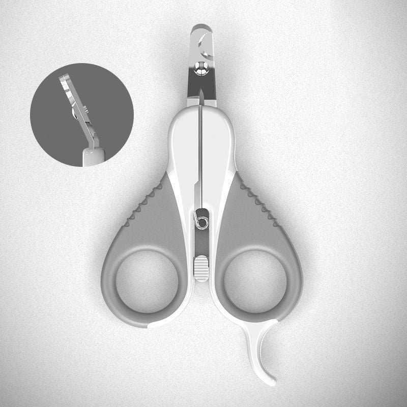 KFX-2361789 Cat Nail Clippers with Safety Guard and Sharp Angled Blade for Kittens, Small Dogs, Birds, Rabbits, and Ferrets