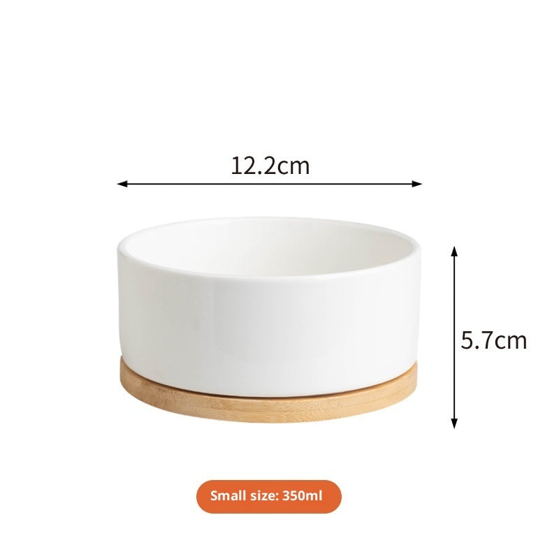 KFX-2366141 Constant Temperature Ceramic Pet Heating Drinking Bowl - USB Interface, Available in Multiple Colors