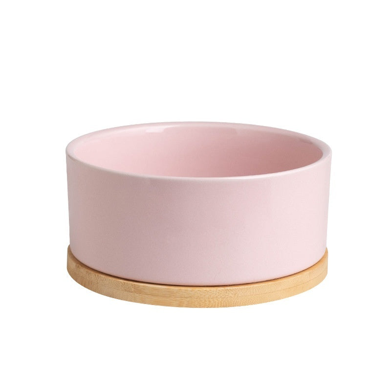 KFX-2366141 Constant Temperature Ceramic Pet Heating Drinking Bowl - USB Interface, Available in Multiple Colors