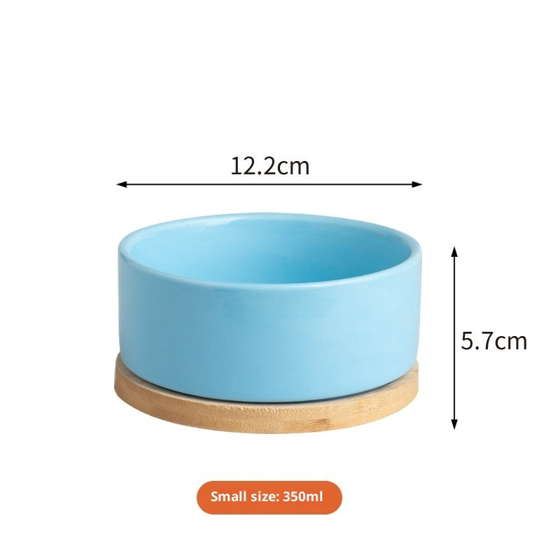 KFX-2366141 Constant Temperature Ceramic Pet Heating Drinking Bowl - USB Interface, Available in Multiple Colors