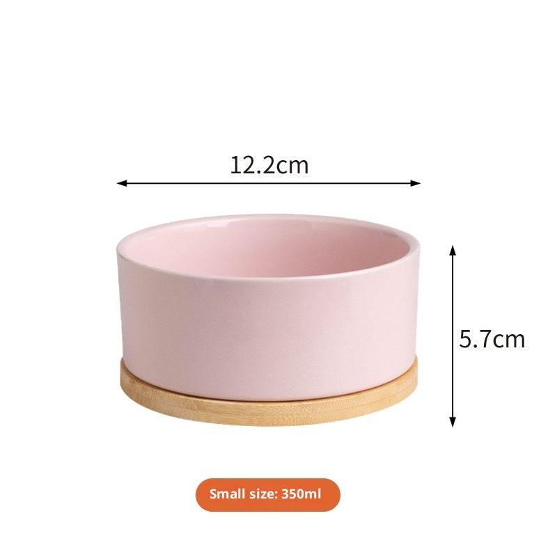 KFX-2366141 Constant Temperature Ceramic Pet Heating Drinking Bowl - USB Interface, Available in Multiple Colors