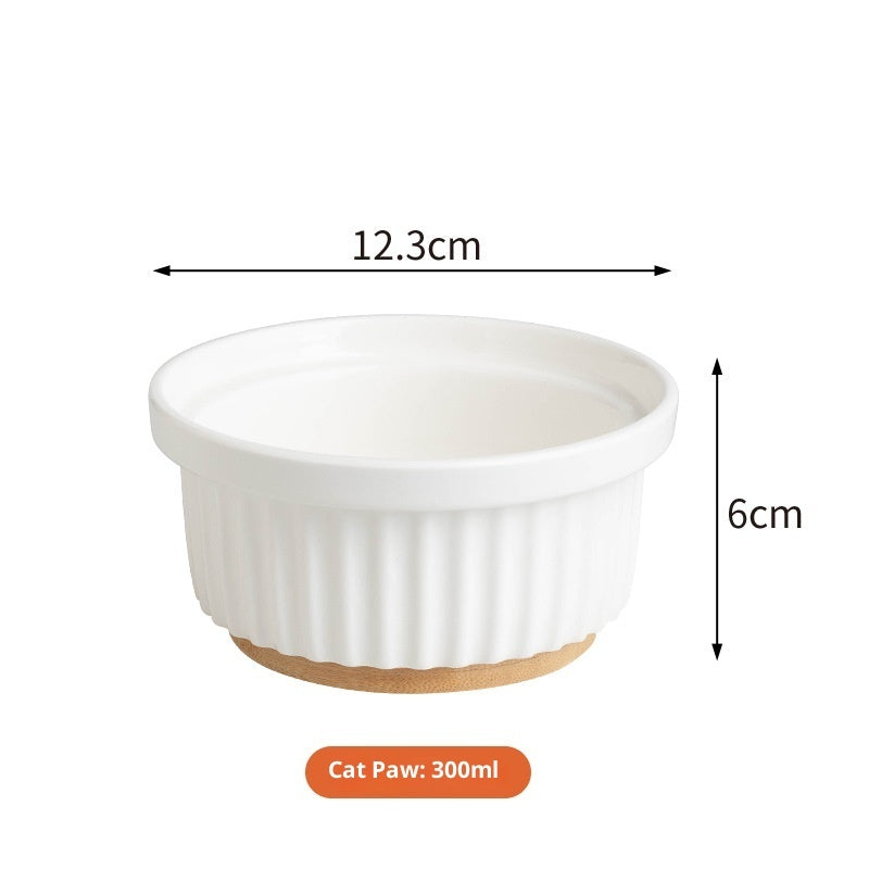 KFX-2366141 Constant Temperature Ceramic Pet Heating Drinking Bowl - USB Interface, Available in Multiple Colors