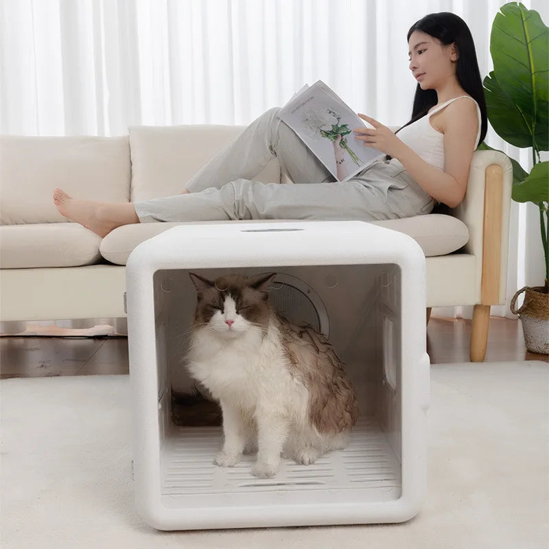 KFX-237331 Plastic Pet Hair Drying Tool for Cats and Dogs – Electric Grooming Dryer with Eco-Friendly Design