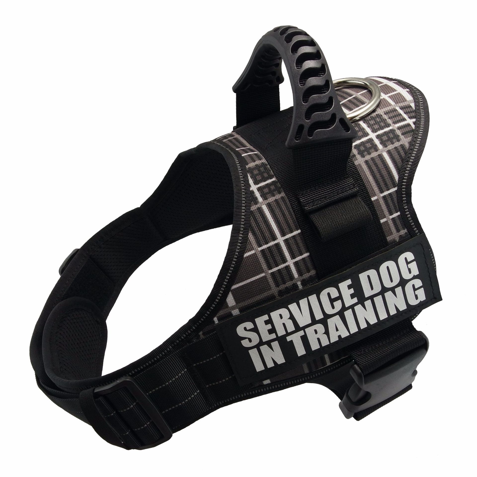 KFX-2375101 Explosion-Proof Nylon Pet Chest Harness in Red and Black - Various Sizes Available