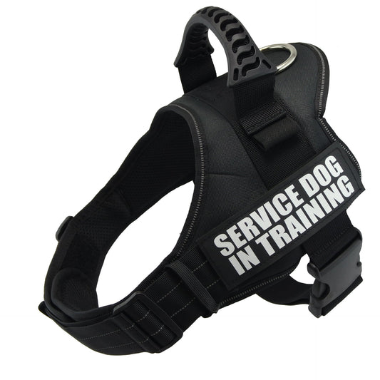 KFX-2375101 Explosion-Proof Nylon Pet Chest Harness in Red and Black - Various Sizes Available