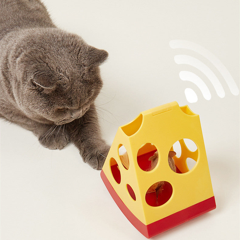 KFX-2376637 Smart Tumbler Cat Teaser Toy - Interactive Fun for Cats