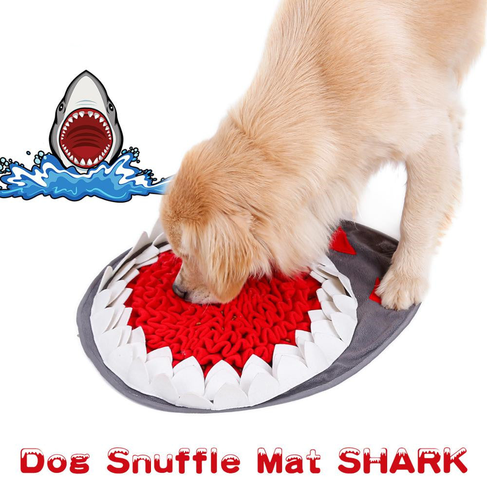 KFX-2377661 Eco-Friendly Sniffing Mat for Dogs – Non-Slip, Slow Feed Design with Polar Fleece and Felt Cloth