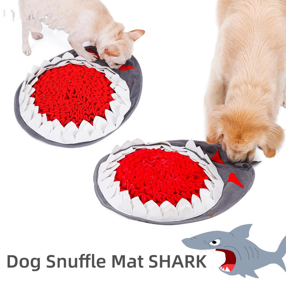 KFX-2377661 Eco-Friendly Sniffing Mat for Dogs – Non-Slip, Slow Feed Design with Polar Fleece and Felt Cloth