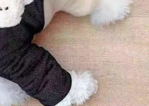 KFX-2380221 Cozy Cotton-Padded Dog Coat with Fleece Lining for Four-Legged Friends