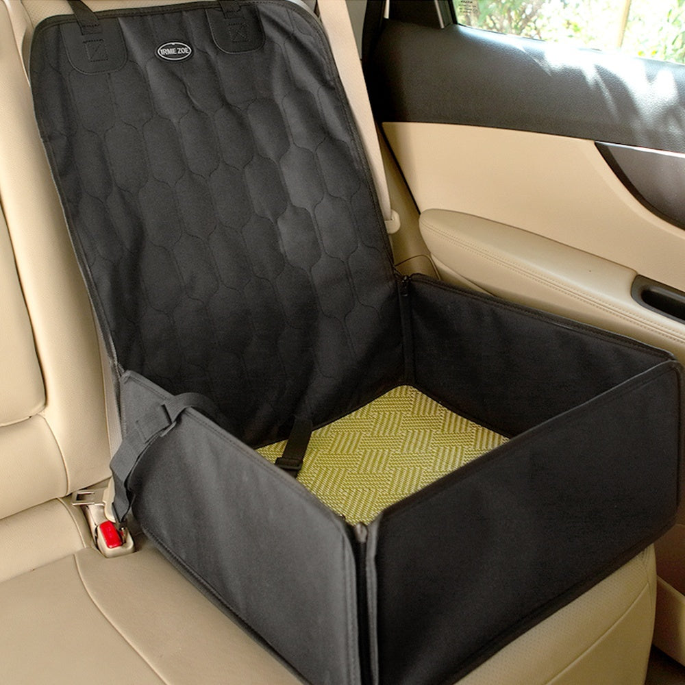 KFX-2380605 Universal Pet Travel Rear Seat Cushion for Cars with Multiple Designs and Features