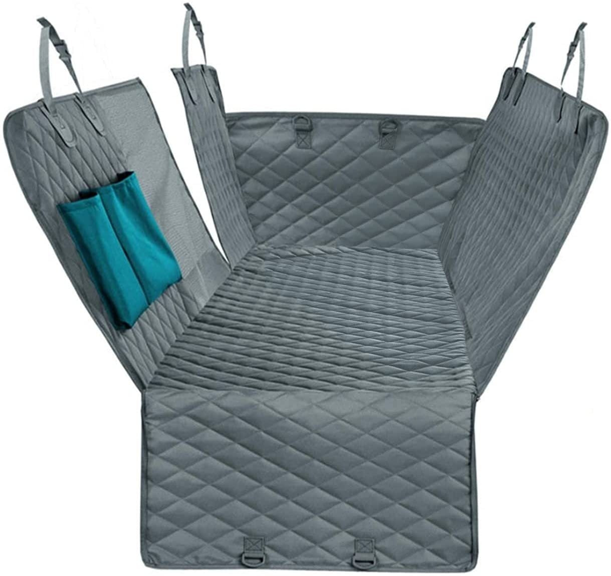 KFX-2380605 Universal Pet Travel Rear Seat Cushion for Cars with Multiple Designs and Features