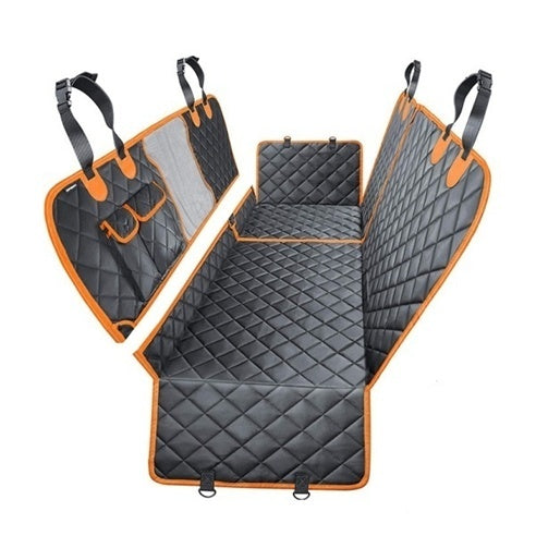 KFX-2380605 Universal Pet Travel Rear Seat Cushion for Cars with Multiple Designs and Features