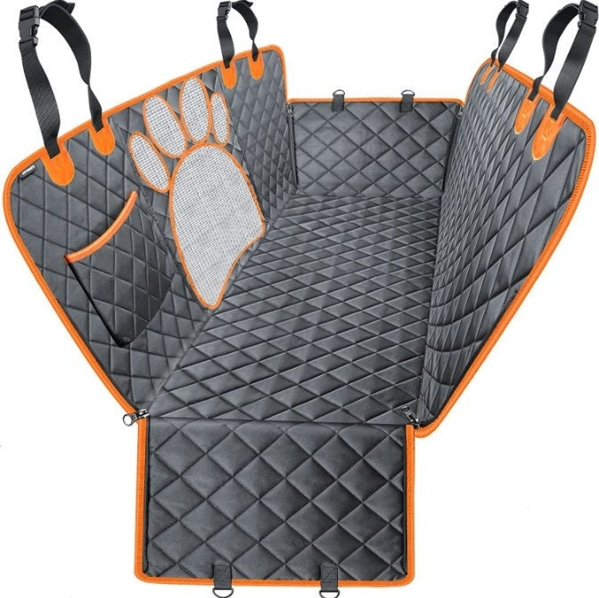 KFX-2380605 Universal Pet Travel Rear Seat Cushion for Cars with Multiple Designs and Features