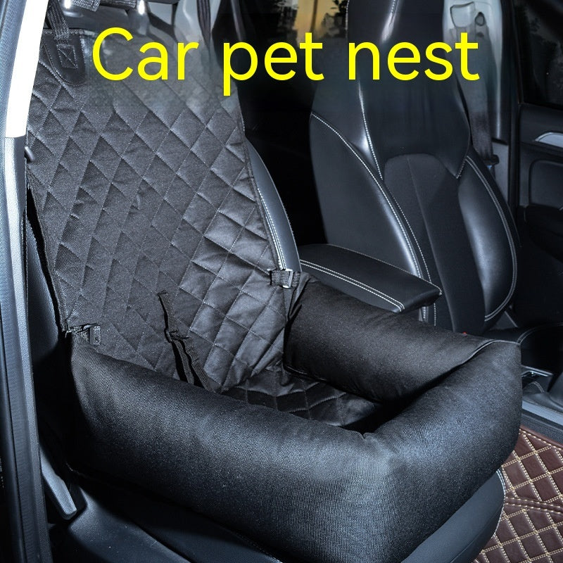 KFX-2380605 Universal Pet Travel Rear Seat Cushion for Cars with Multiple Designs and Features