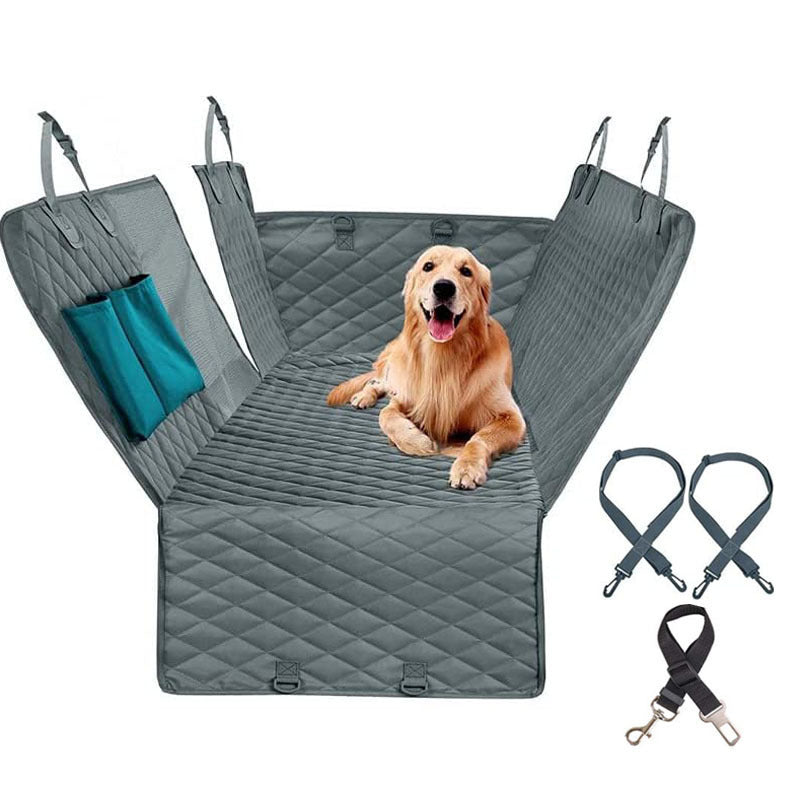 KFX-2380605 Universal Pet Travel Rear Seat Cushion for Cars with Multiple Designs and Features
