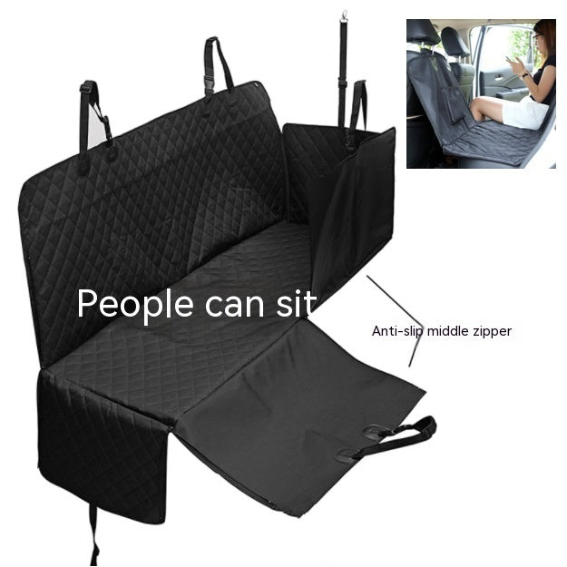 KFX-2380605 Universal Pet Travel Rear Seat Cushion for Cars with Multiple Designs and Features