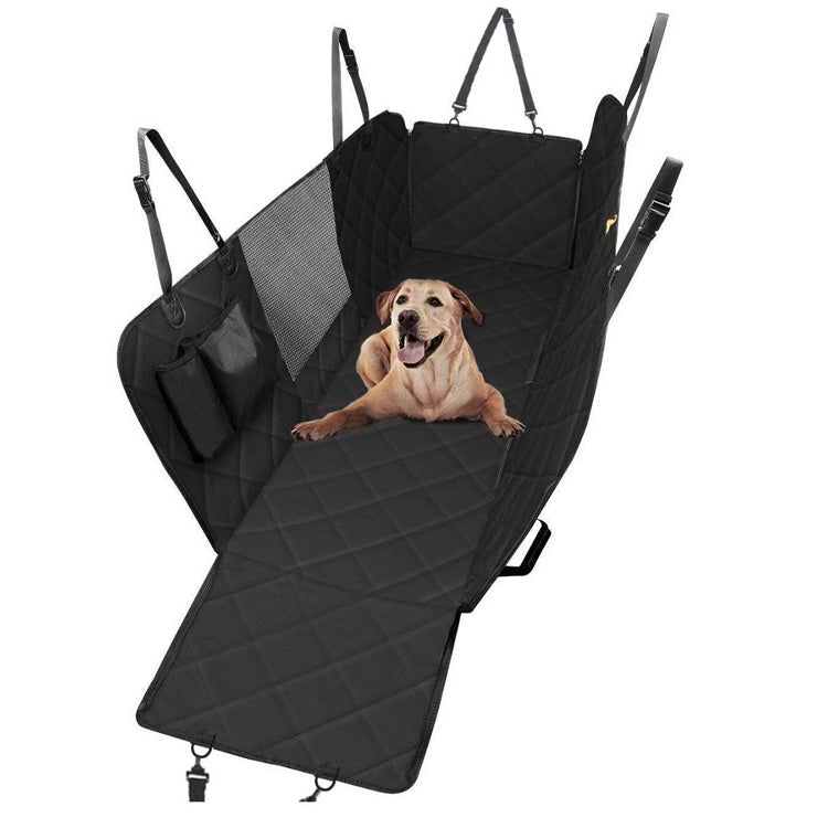KFX-2380605 Universal Pet Travel Rear Seat Cushion for Cars with Multiple Designs and Features