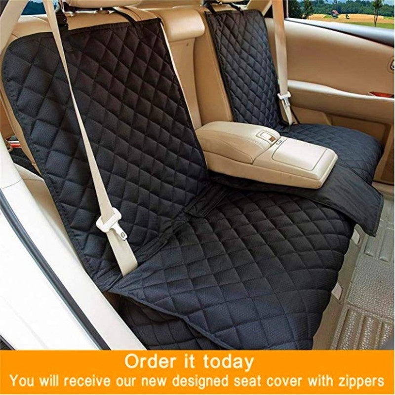 KFX-2380605 Universal Pet Travel Rear Seat Cushion for Cars with Multiple Designs and Features