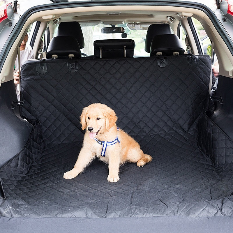 KFX-2380605 Universal Pet Travel Rear Seat Cushion for Cars with Multiple Designs and Features