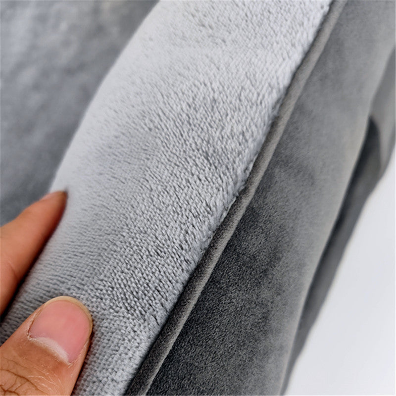 KFX-2381629 Comfortable Detachable Dog Plush Sofa Pet Bed in Gray, Dark Green, Brown, Blue, or Dark Gray - Multiple Sizes Available