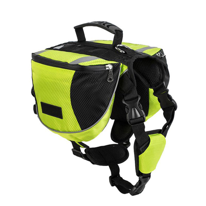 KFX-2383805 Adjustable Dog Hiking Pack with Comfortable Shoulder Straps and Large Capacity for Outdoor Activities