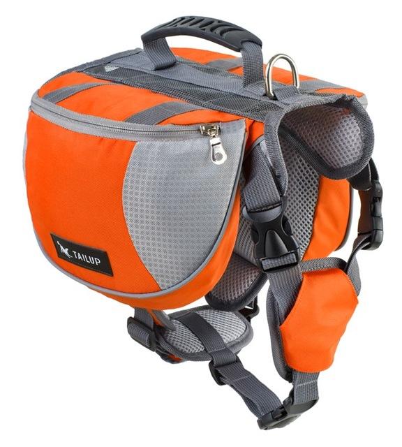 KFX-2383805 Adjustable Dog Hiking Pack with Comfortable Shoulder Straps and Large Capacity for Outdoor Activities