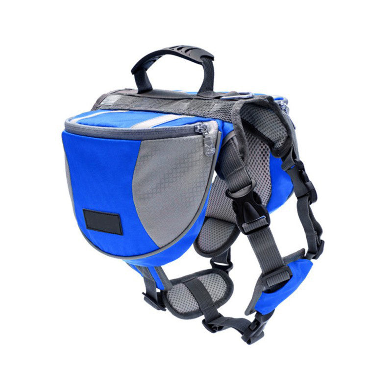 KFX-2383805 Adjustable Dog Hiking Pack with Comfortable Shoulder Straps and Large Capacity for Outdoor Activities