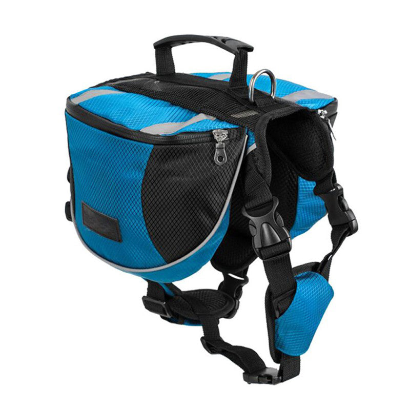 KFX-2383805 Adjustable Dog Hiking Pack with Comfortable Shoulder Straps and Large Capacity for Outdoor Activities
