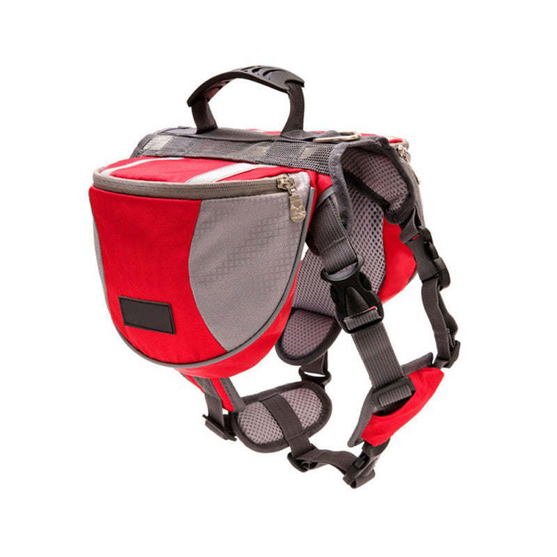 KFX-2383805 Adjustable Dog Hiking Pack with Comfortable Shoulder Straps and Large Capacity for Outdoor Activities