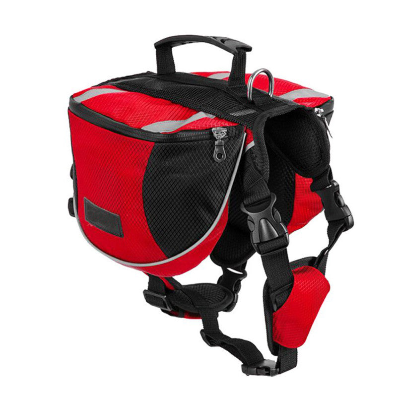KFX-2383805 Adjustable Dog Hiking Pack with Comfortable Shoulder Straps and Large Capacity for Outdoor Activities