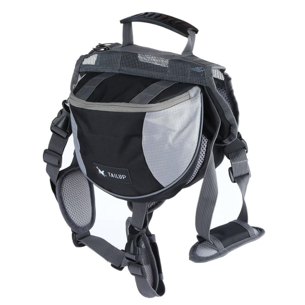 KFX-2383805 Adjustable Dog Hiking Pack with Comfortable Shoulder Straps and Large Capacity for Outdoor Activities