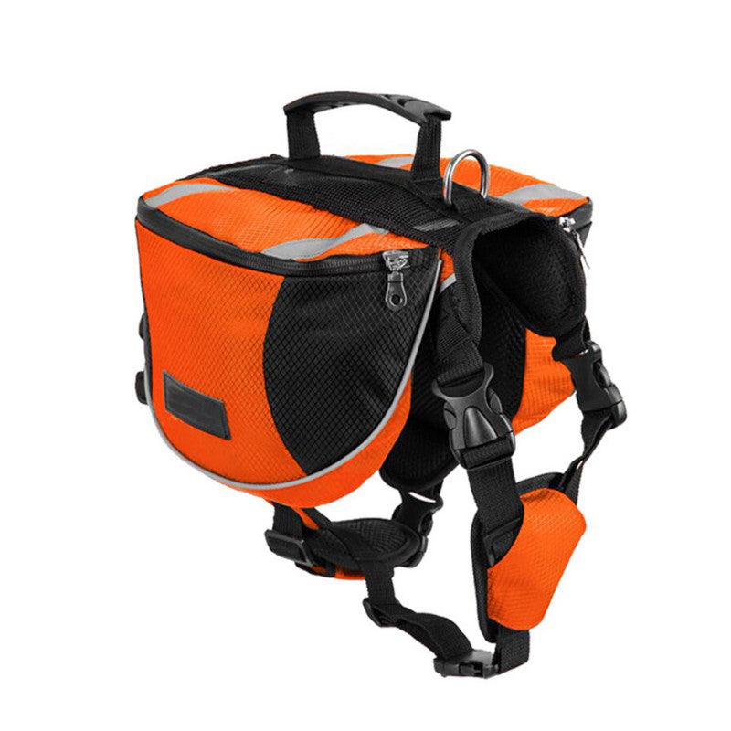 KFX-2383805 Adjustable Dog Hiking Pack with Comfortable Shoulder Straps and Large Capacity for Outdoor Activities