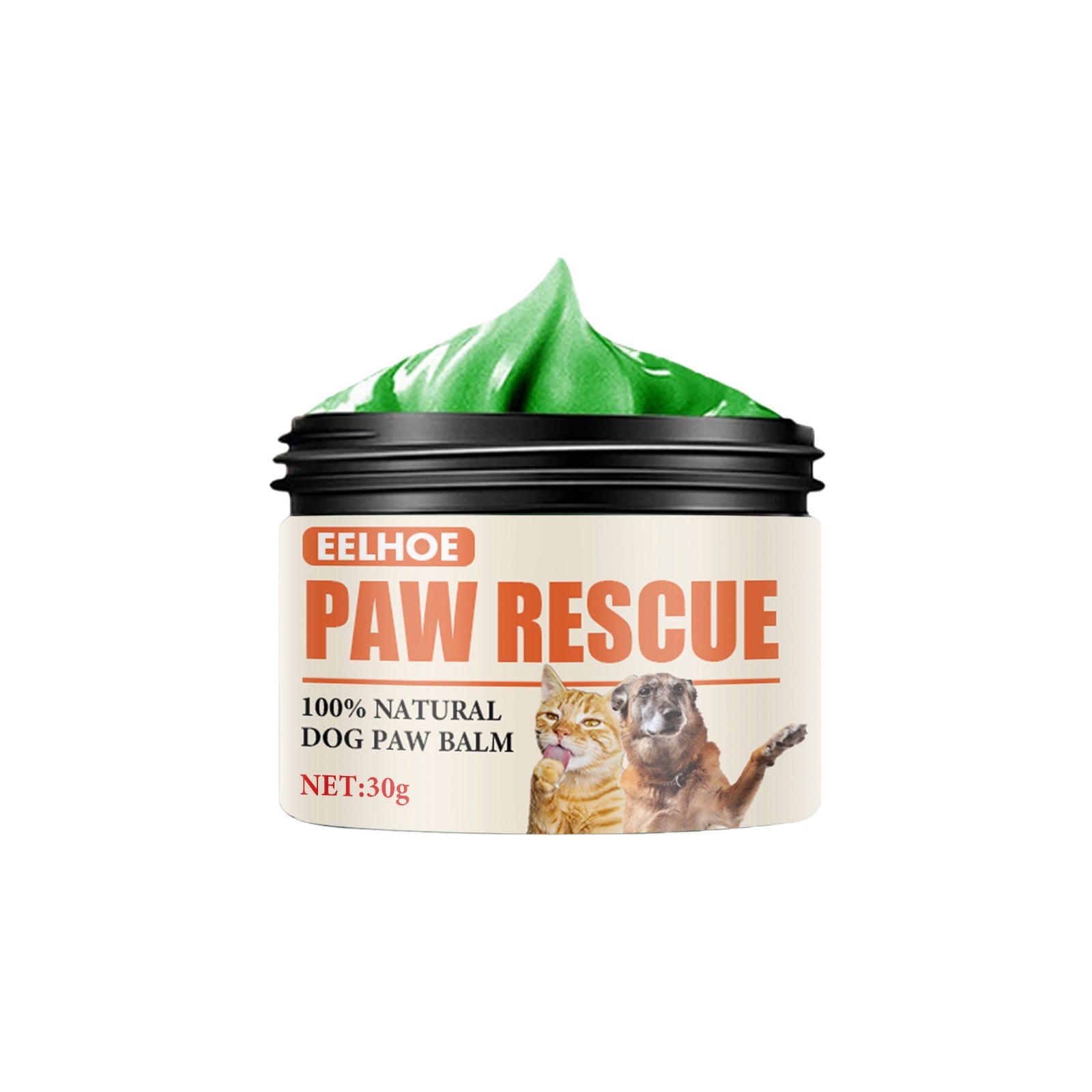 KFX-2389181 Pet Paw Care Cream for Foot Pad Protection - Nourishing Oil with Natural Ingredients