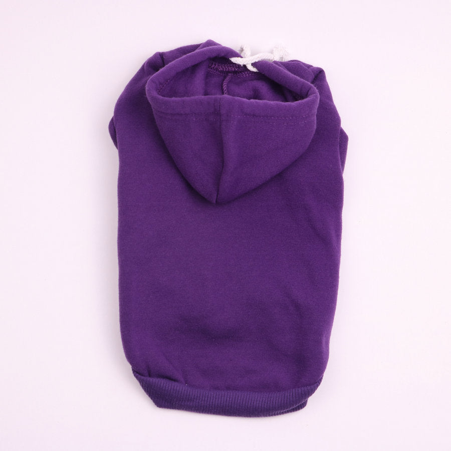 KFX-2392381 Multicolor Padded Hooded Dog Coat - Warm Casual Sweater for Pets