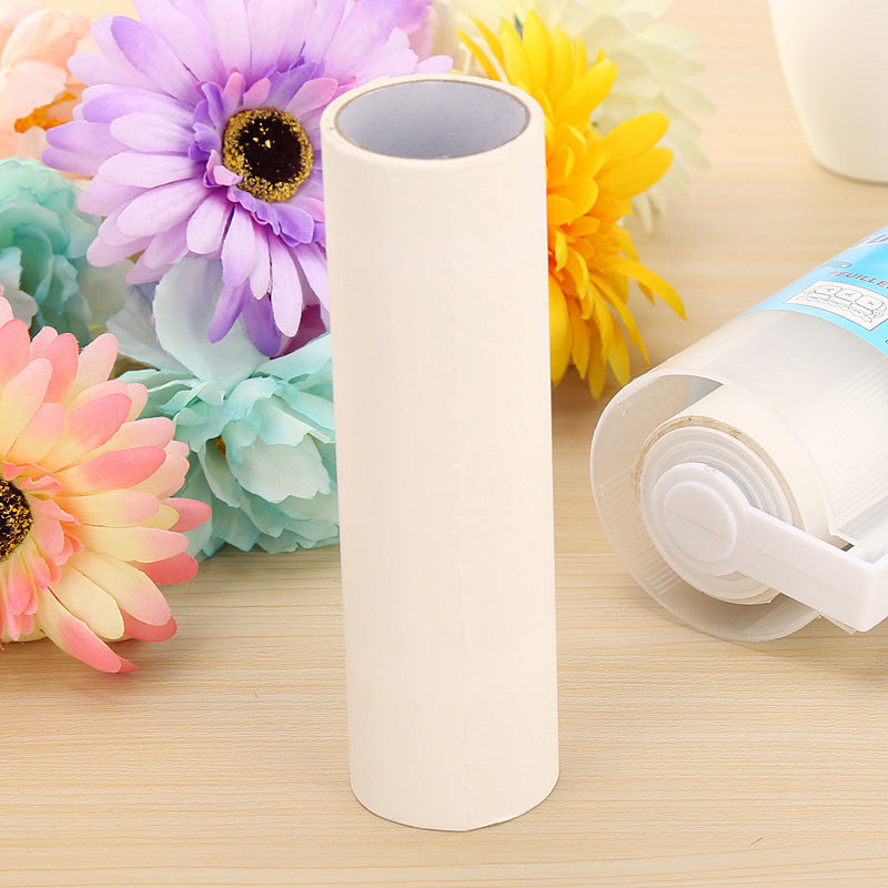 KFX-2392893 Large Tearable Hair Removal Sticker - 16cm, 60 Layers, White Plastic