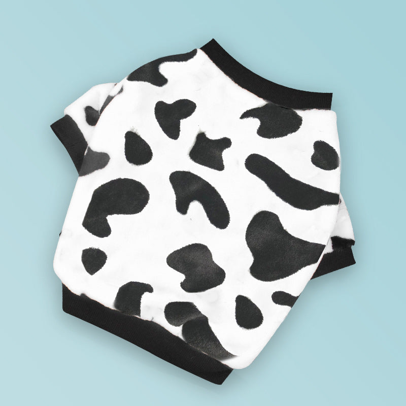 KFX-2393917 Cozy Coral Fleece Dog Pajamas for Winter - Multiple Sizes Available