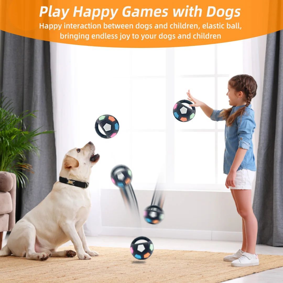 KFX-2395709 Durable Football Tennis Ball Shaped Dog Toy for Outdoor Training and Teething Relief